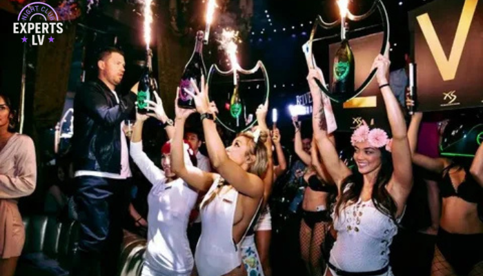 What is bottle service in Las Vegas nightclubs
