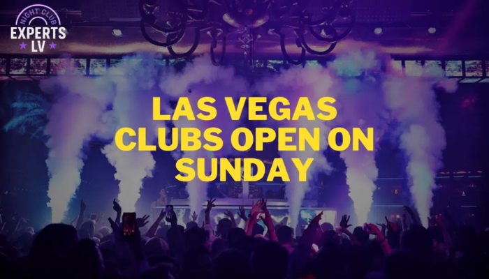 Best Las Vegas Nightclubs on Sunday